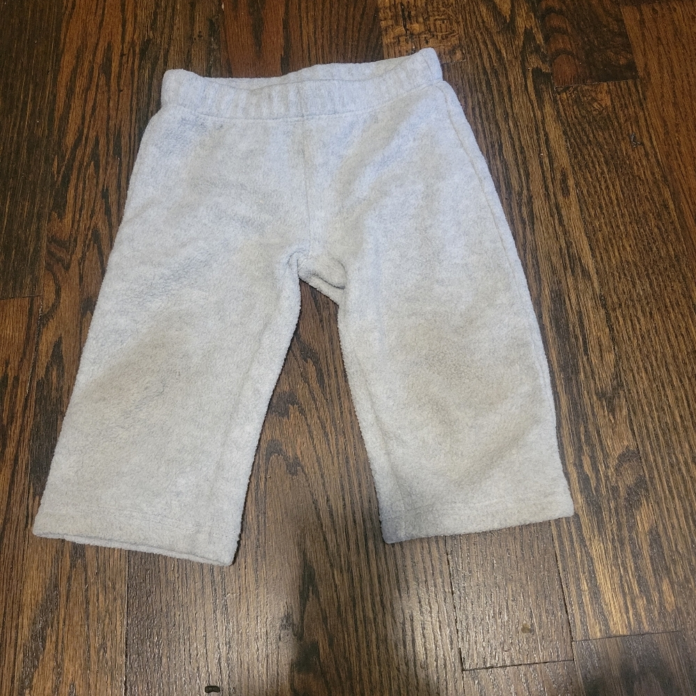 Cozy Kids' Gray Fleece Pants
